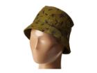 Appaman Kids Fisherman Hat With Appaman Monkey Lining And Adjustable Bill (infant/toddler/little Kids/big Kids) (olive Branch) Caps