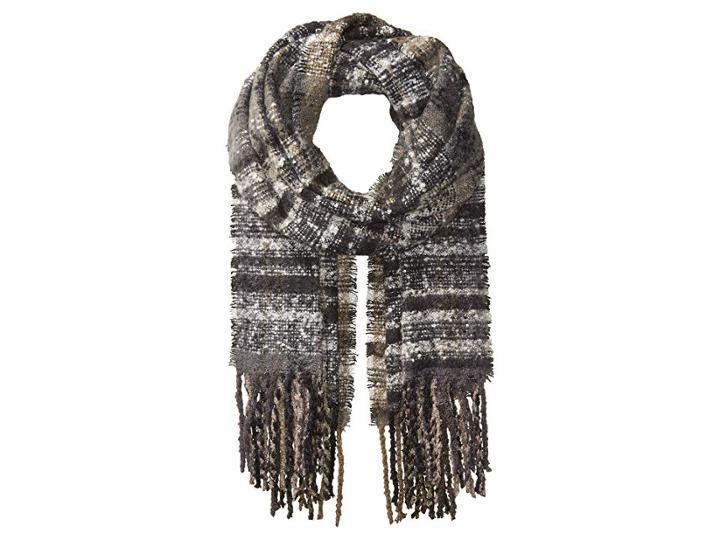 Echo Design Lofty Plaid Scarf (echo Black) Scarves