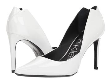 Calvin Klein Randa (platinum White) High Heels