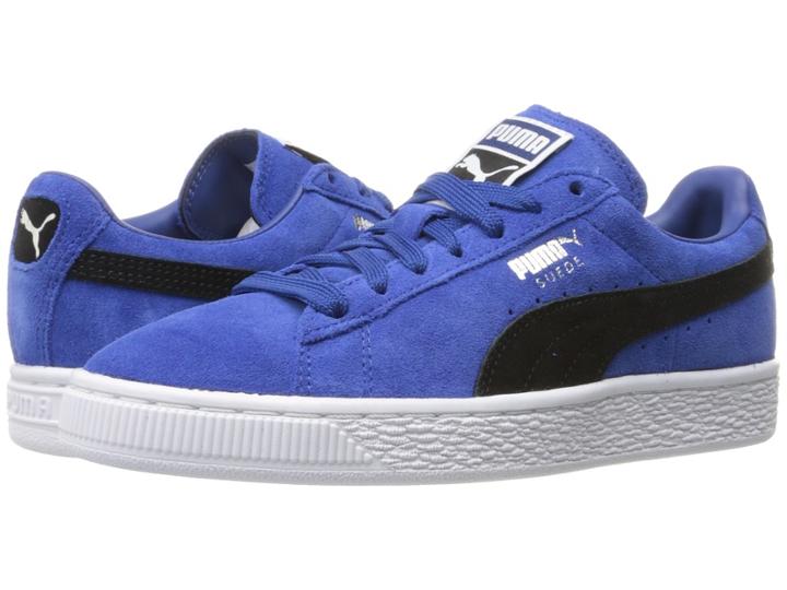 Puma Suede Classic + (blue/puma Black) Men's Shoes