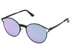 Quay Australia Here We Are (black/purple) Fashion Sunglasses