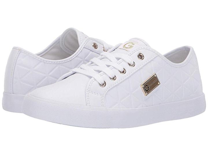 G By Guess Oking (white) Women's Lace Up Casual Shoes