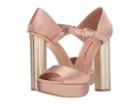 Salvatore Ferragamo Elice (mandorla/bisque/nocturne Rose/new Blush) High Heels