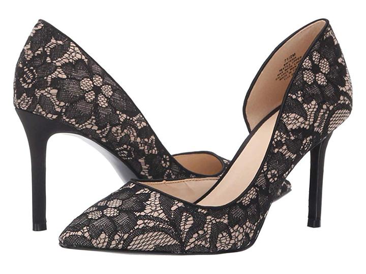 Nine West Eria (black Light Natural) Women's Shoes