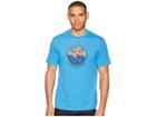 Life Is Good Life Isn't Easy Ocean Cool Tee (marina Blue) Men's T Shirt