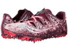 Saucony Carrera Xc Spike (teal/vizi Coral) Women's Track Shoes
