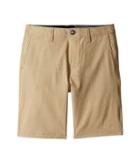 Volcom Kids Frickin Snt Static Shorts (big Kids) (dark Khaki) Boy's Shorts