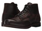 Frye Prison Boot (chocolate Waxed Suede) Men's Lace-up Boots