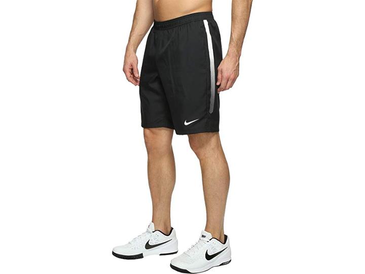 Nike Court Dry 9 Tennis Short (black/white/white/white) Men's Shorts