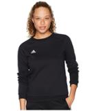 Adidas Core18 Sweat Top (black/white) Women's Sweatshirt