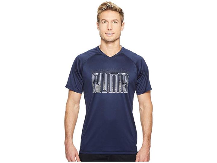 Puma Pwrcool Graphic Tee (peacoat) Men's T Shirt