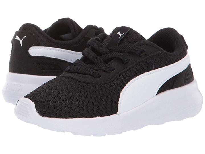 Puma Kids St Activate Ac (toddler) (puma Black/puma White) Kids Shoes