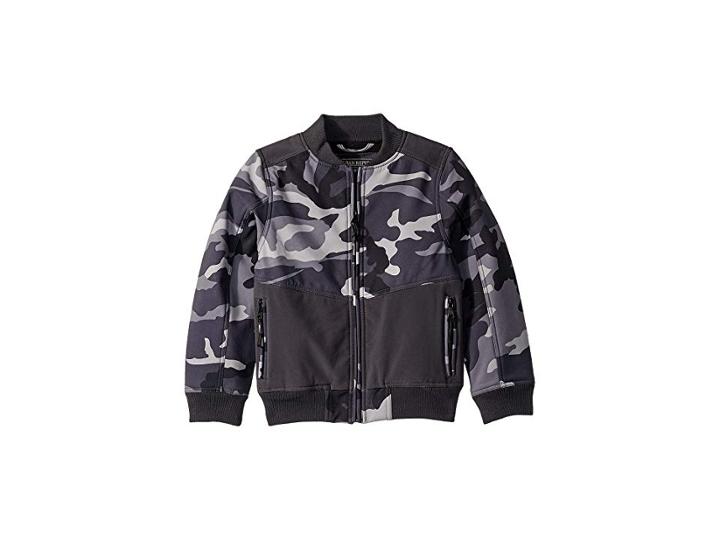 Urban Republic Kids Polyester Woven Jacket (little Kids/big Kids) (pewter) Boy's Coat