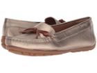 Clarks Dameo Swing (pewter Metallic Leather) Women's Shoes