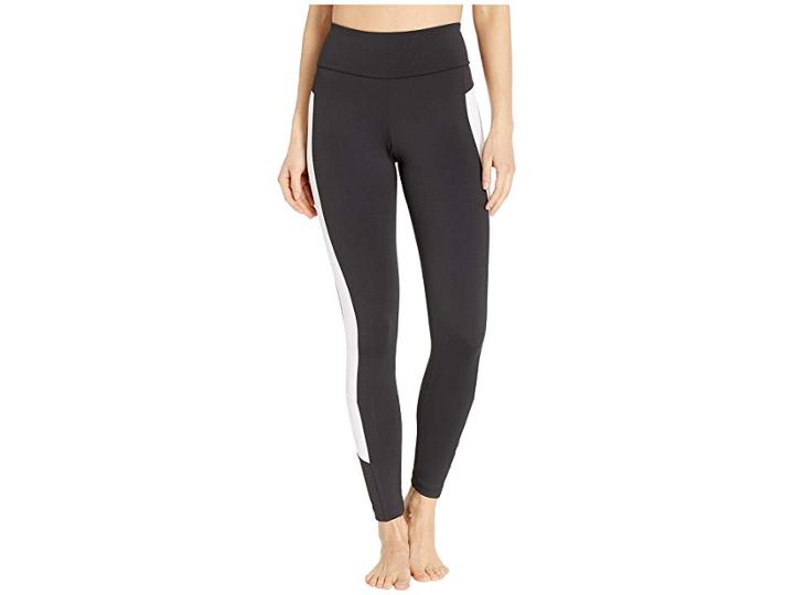 Reebok Activchill Blocking Leggings (black) Women's Casual Pants