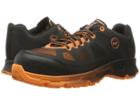Timberland Velocity Alloy Safety Toe Boot (black Synthetic/orange) Men's Work Lace-up Boots
