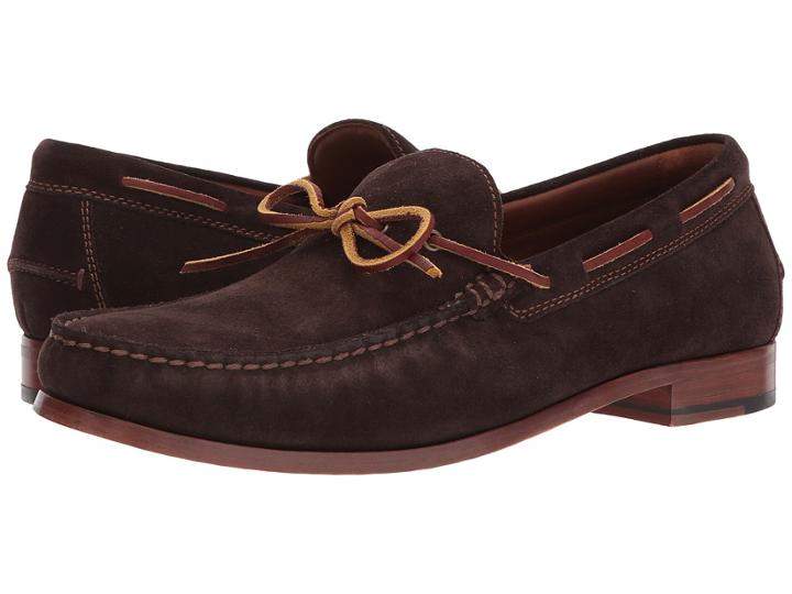 Trask Sullivan (dark Brown Suede) Men's Shoes