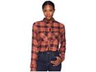 Columbia Always Adventuretm Long Sleeve Shirt (rose Dust Plaid) Women's Long Sleeve Button Up