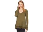 Free People Tangerine Tee (moss) Women's T Shirt