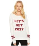 P.j. Salvage Lets Get Cozy Sweater (ivory) Women's Sweater