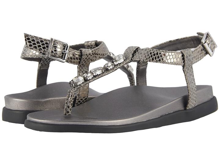 Vionic Boca (pewter Snake) Women's Sandals