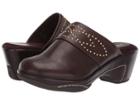 Rialto Varo (dark Brown Tumbled Smooth) Women's Clog/mule Shoes