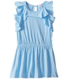 Splendid Littles Flounce Dress (little Kids) (blue Bell) Girl's Dress