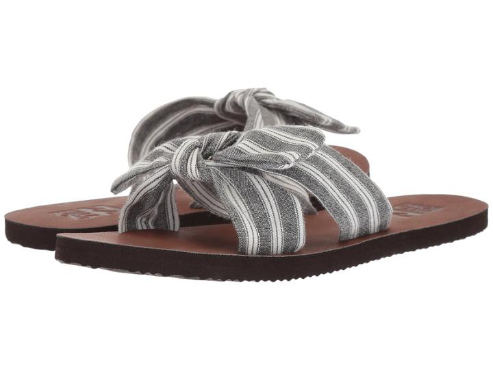 Billabong Tied Up (black Pebble) Women's Slide Shoes