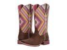 Ariat Circuit Savanna (weathered Brown/bright Aztec Print) Cowboy Boots
