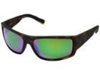 Vonzipper Semi Polar (tortoise Satin/wild Green Chrome Polar Plus) Polarized Fashion Sunglasses