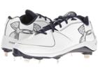 Under Armour Ua Glyde St (white/midnight Navy) Women's Cleated Shoes