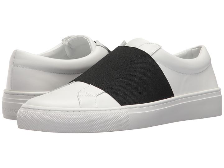 Via Spiga Saran (porcelain/black Leather) Women's Shoes