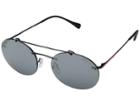 Prada Linea Rossa 0ps 56ts (black/grey Mirror/black) Fashion Sunglasses