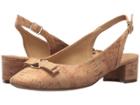 Vaneli Aryn (natural Cork/natural Grosgrain/gold Trim) Women's  Shoes