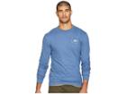 Quiksilver Swell Symmetry Long Sleeve Tee (bijou Blue) Men's Long Sleeve Pullover
