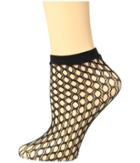 Falke Gill Net Ankle (black) Women's Crew Cut Socks Shoes