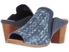 Minnetonka Mona (blue Denim Weave) Women's 1-2 Inch Heel Shoes