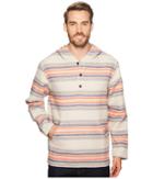 Pendleton Serape Stripe Popover Hoodie (siver Cloud Serape Stripe) Men's Sweatshirt