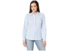 U.s. Polo Assn. Yarn-dye Stretch Woven Blouse (classic Blue) Women's Clothing