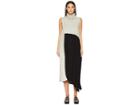 Y's By Yohji Yamamoto O-hn Sleeveless Dress (light Grey) Women's Dress