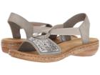 Rieker 62809 Regina 09 (fog) Women's  Shoes
