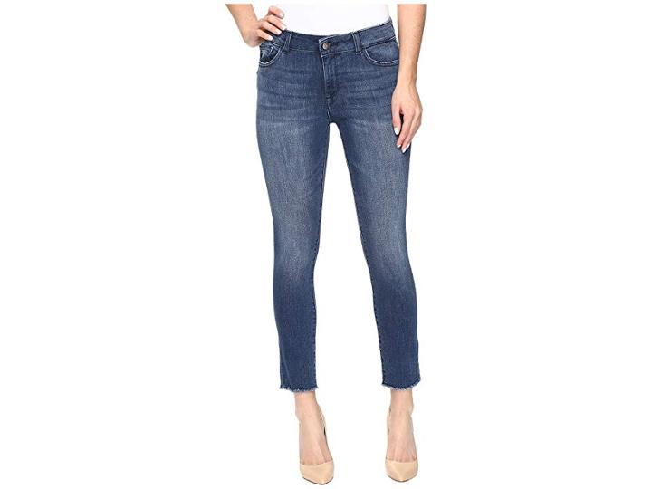 Dl1961 Florence Instasculpt Cropped In Stranded (stranded) Women's Jeans