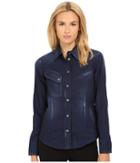 Vivienne Westwood Walker Shirt (blue Denim) Women's Long Sleeve Button Up