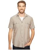 Ecoths Mathis Short Sleeve Shirt (brindle) Men's Short Sleeve Button Up