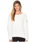 Adidas Performer Long Sleeve Cover-up (white/white) Women's Long Sleeve Pullover