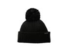 Michael Michael Kors Rib Cuff Hat (black/silver) Cold Weather Hats