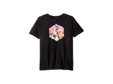Hurley Kids Watercolor Premium Tee (big Kids) (black) Boy's T Shirt