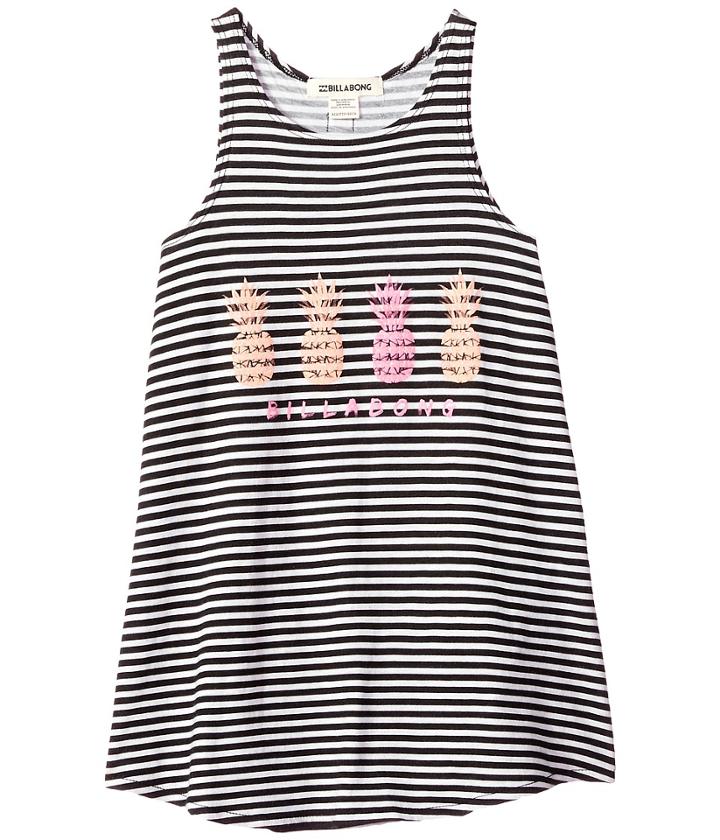 Billabong Kids Choose You Dress (little Kids/big Kids) (black/white) Girl's Dress