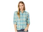 Royal Robbins Thermotech Flannel (porcelain) Women's Long Sleeve Button Up