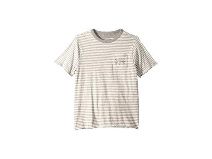 Polo Ralph Lauren Kids Reversible Cotton T-shirt (big Kids) (battalion Heather Multi) Boy's Clothing
